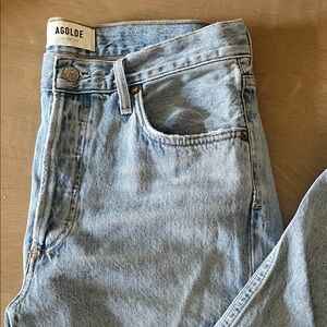 Agolde Classic Light Blue Jeans